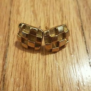 Geometric Square Earrings